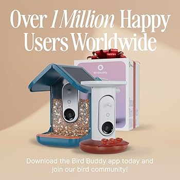 Birdbuddy ソーラールーフ付スマートバードフィーダー Birdbuddy Pro Solar